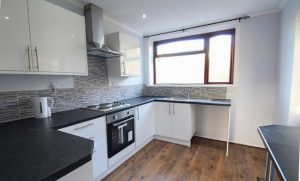 Fitted kitchen in a completed bungalow renovation by Bevan Property Services